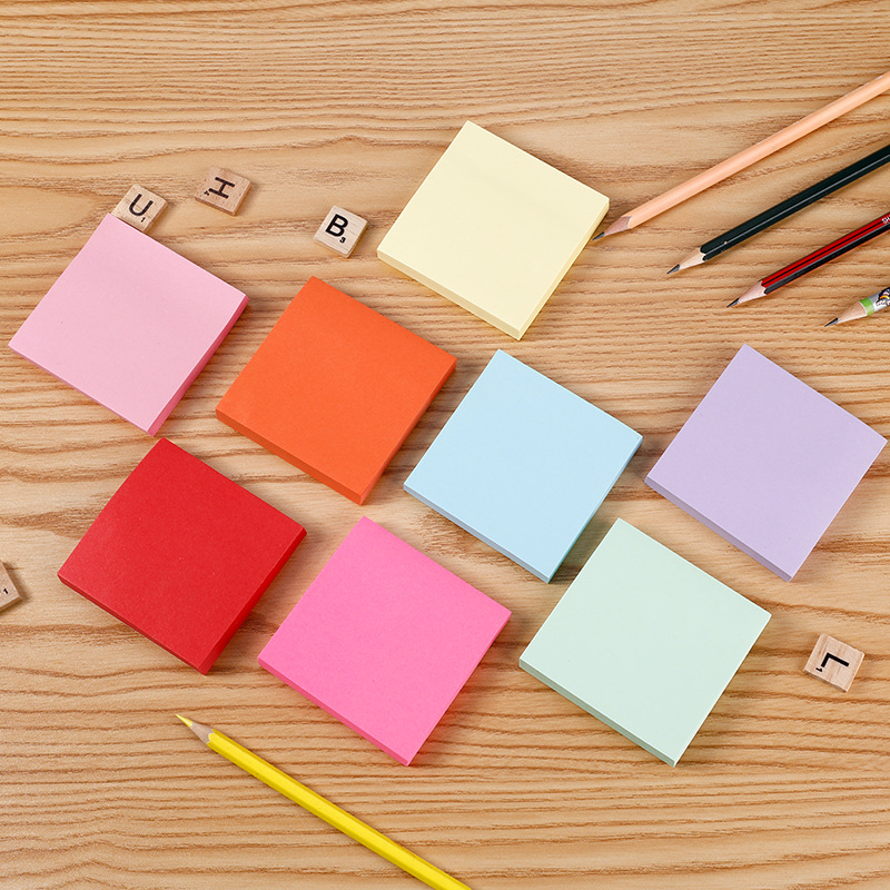 Cute Color Takeaway Sticky Notes Custom Cartoon Notepad Note Sticker Set Note Paper Tear-off Sticky Note Sticky Notes