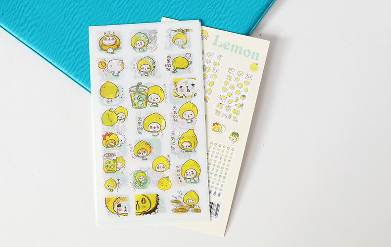 Creative Set of 6 Pieces and Paper Sticker Student DIY Journal Stickers Stationery Store Small Gift Children Cartoon Stickers Creative Set of 6 Pieces and Paper Sticker Student DIY Journal Stickers Stationery Store Small Gift Children Cartoon Stickers