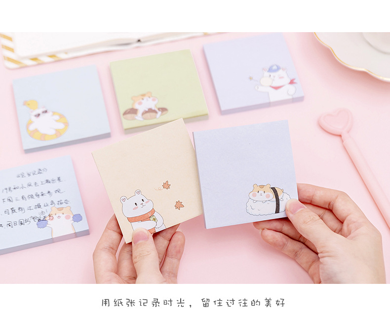 Cartoon Cute Bear Sticky Notes Student Note Pad Message Sticker Portable Pocketbook Tearable Notebook Cartoon Cute Bear Sticky Notes Student Note Pad Message Sticker Portable Pocketbook Tearable Notebook