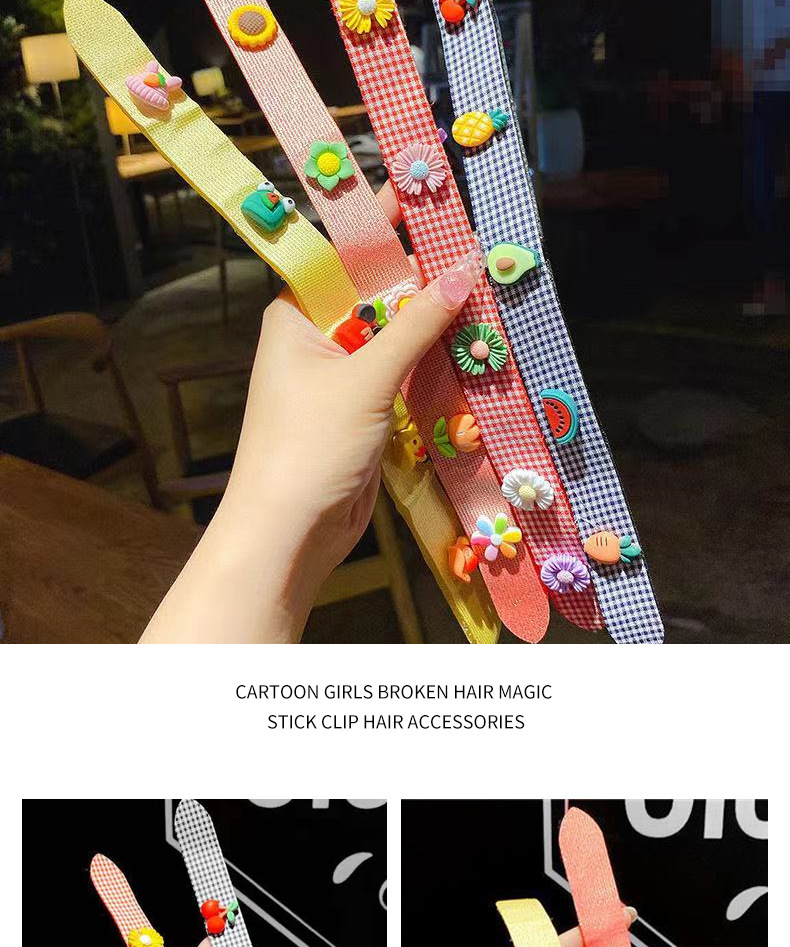 Summer Baby Cute Bang Sticker Children Hair Band Headband Cartoon Girl Broken Hair Hook and Loop Fasteners Hair Clips Hair Accessories Summer Baby Cute Bang Sticker Children Hair Band Headband Cartoon Girl Broken Hair Hook and Loop Fasteners Hair Clips Hair Accessories