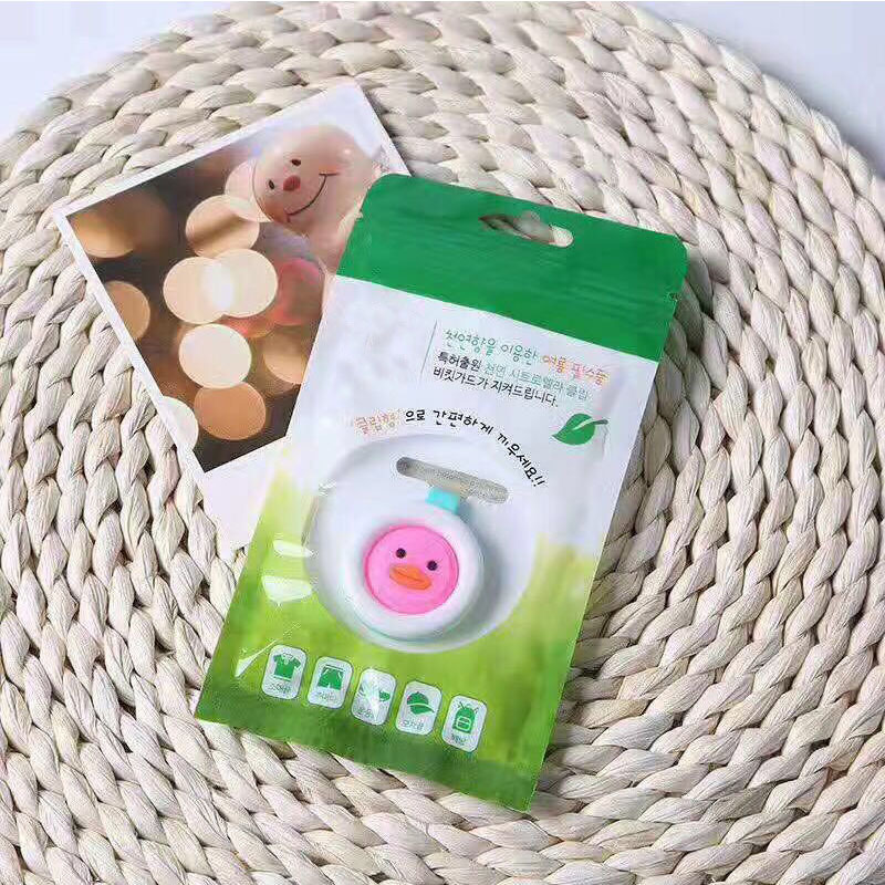 Cartoon Solid Silicone Mosquito Repellent Buckle Children&#039;s Anti-Mosquito Clasp Outdoor Anti-Mosquito Button Baby Take along Sticker Wholesale