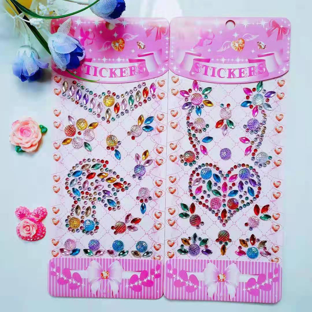 A Variety of Cartoon Acrylic Diamond Sticker Crystal Stickers Mobile Phone Gift Box Stickers Children DIY Creative Diamond Diamond Sticker Paper A Variety of Cartoon Acrylic Diamond Sticker Crystal Stickers Mobile Phone Gift Box Stickers Children DIY Creative Diamond Diamond Sticker Paper