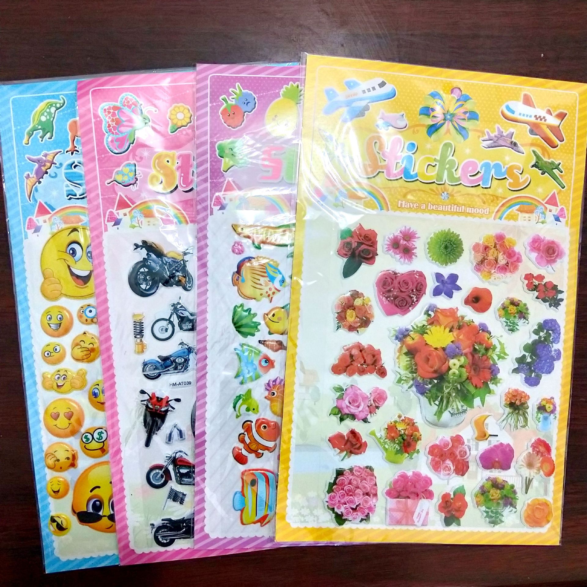Large Stickers Bubble Sticker Cartoon Changing Stickers Children Reward Supplies Cartoon Paste Gifts One Yuan Department Store Large Stickers Bubble Sticker Cartoon Changing Stickers Children Reward Supplies Cartoon Paste Gifts One Yuan Department Store