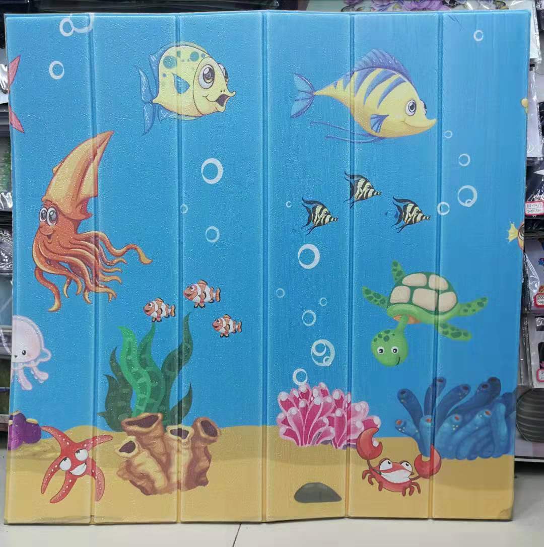 Cartoon Marine PE Brick Stickers Sponge Foam Wall Sticker 3D Wood Grain Brick Pattern Stickers Elastic Factory Direct Supply Cartoon Marine PE Brick Stickers Sponge Foam Wall Sticker 3D Wood Grain Brick Pattern Stickers Elastic Factory Direct Supply