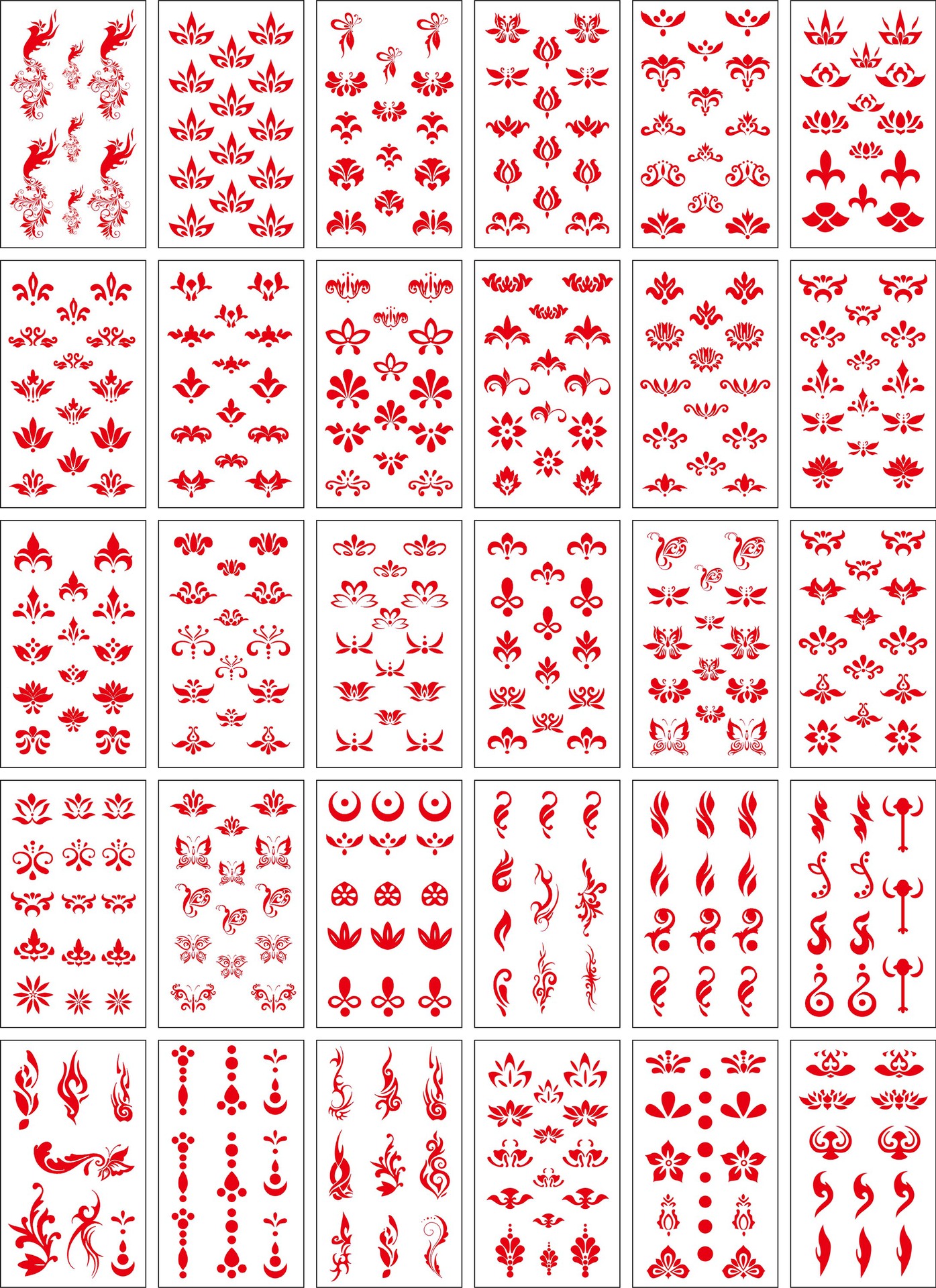 Wholesale Fresh Tattoo Sticker Korean Tattoo Flower Eyebrow Butterfly English Cartoon XINGX Tattoo Stickers Custom