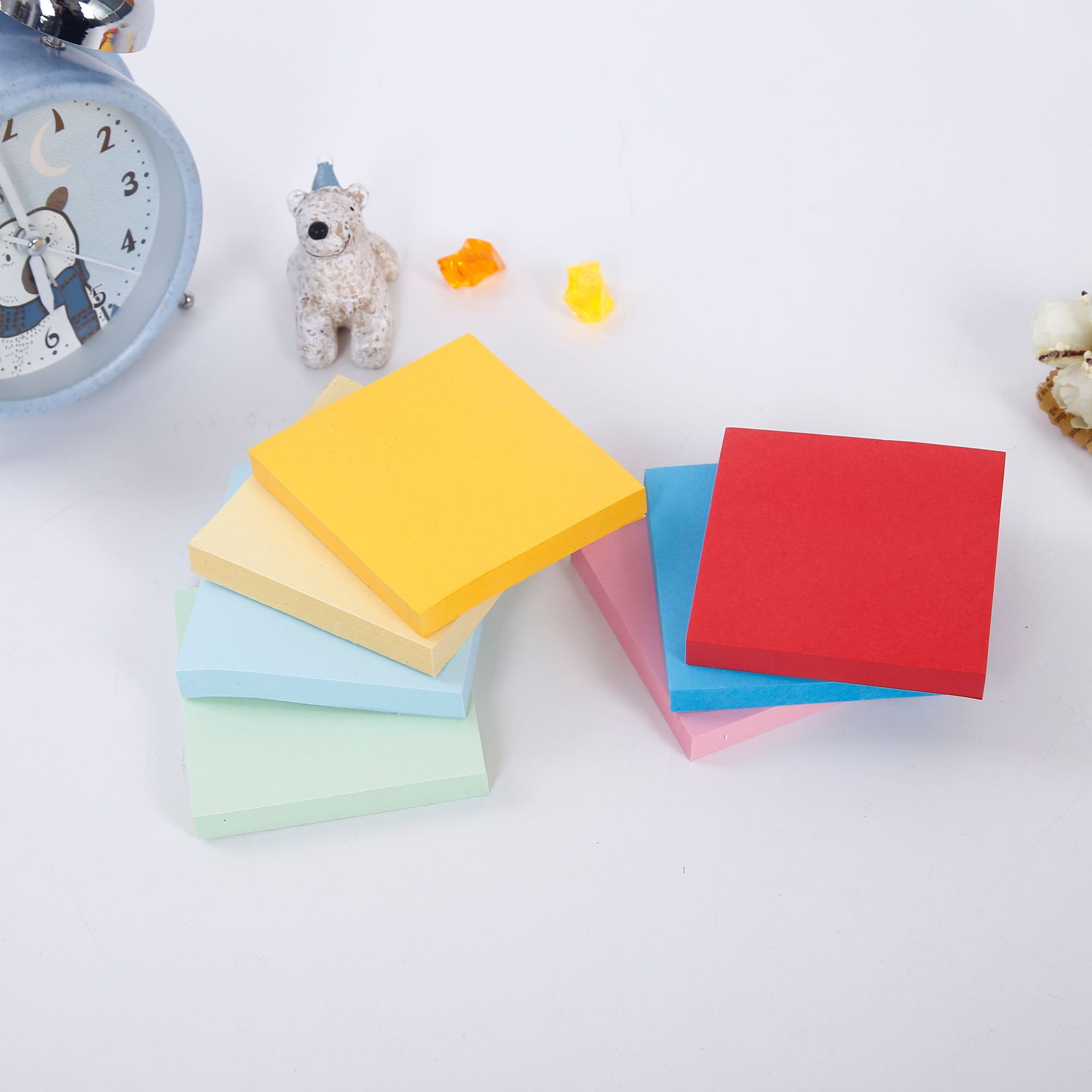 Sticky Notes Cute Tear-off Note Pad Takeaway Simple Sticky Notes Custom Cartoon Note Sticker Set Paper Note