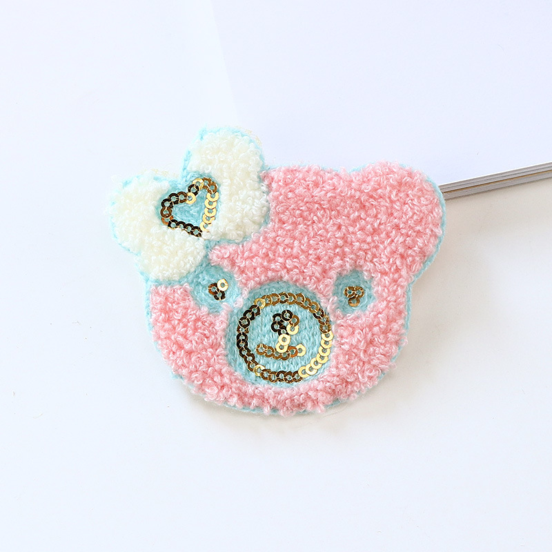 Korean Style Children&#039;s Hair Sticker Cartoon Cute Hairpin Hair Stick Hair Accessories Headdress Baby Princess Girls Cropped Hair Clip