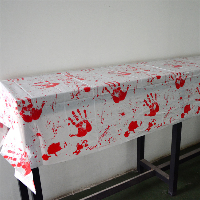 Halloween Scene Decorations Arrangement Props Warning Tape Isolation Belt Tablecloth Footprints Hand Print Cutter Decoration Props Halloween Scene Decorations Arrangement Props Warning Tape Isolation Belt Tablecloth Footprints Hand Print Cutter Decoration Props