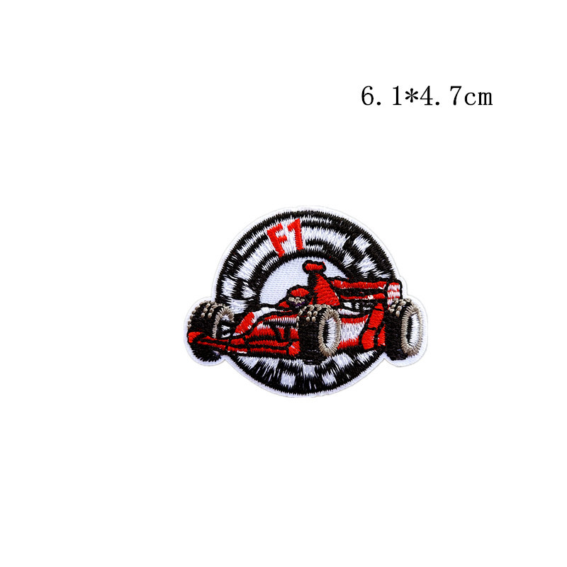 Fashion Cartoon Engineering Vehicle Excavator Embroidered Cloth Stickers Car Patch Accessories Decorative Sticker Patch Spot Fashion Cartoon Engineering Vehicle Excavator Embroidered Cloth Stickers Car Patch Accessories Decorative Sticker Patch Spot
