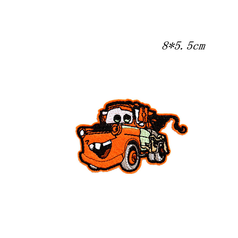 Fashion Cartoon Engineering Vehicle Excavator Embroidered Cloth Stickers Car Patch Accessories Decorative Sticker Patch Spot Fashion Cartoon Engineering Vehicle Excavator Embroidered Cloth Stickers Car Patch Accessories Decorative Sticker Patch Spot