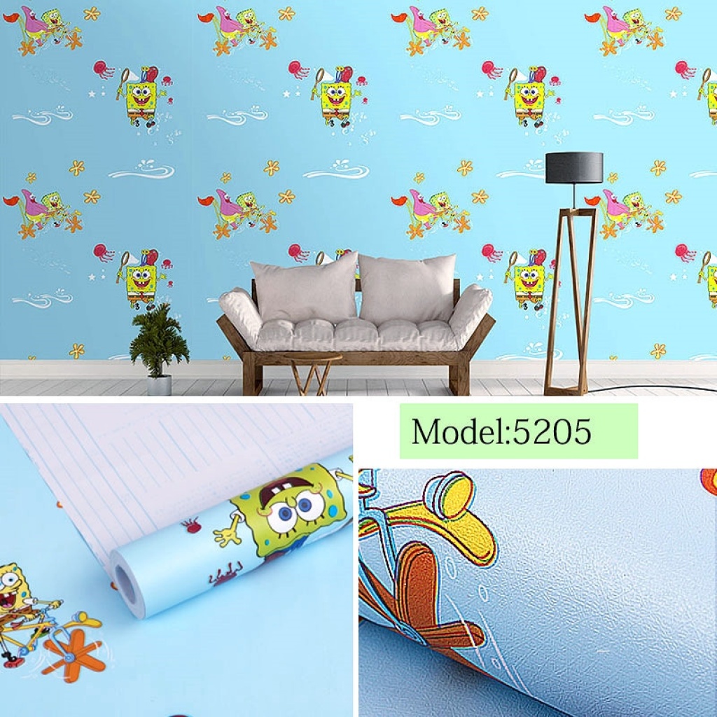 Mengruiya Wallpaper Self-Adhesive Wallpaper Thickened PVC Waterproof Stickers Children Cartoon Bedroom Background Wall Sticker Manufacturer Mengruiya Wallpaper Self-Adhesive Wallpaper Thickened PVC Waterproof Stickers Children Cartoon Bedroom Background Wall Sticker Manufacturer