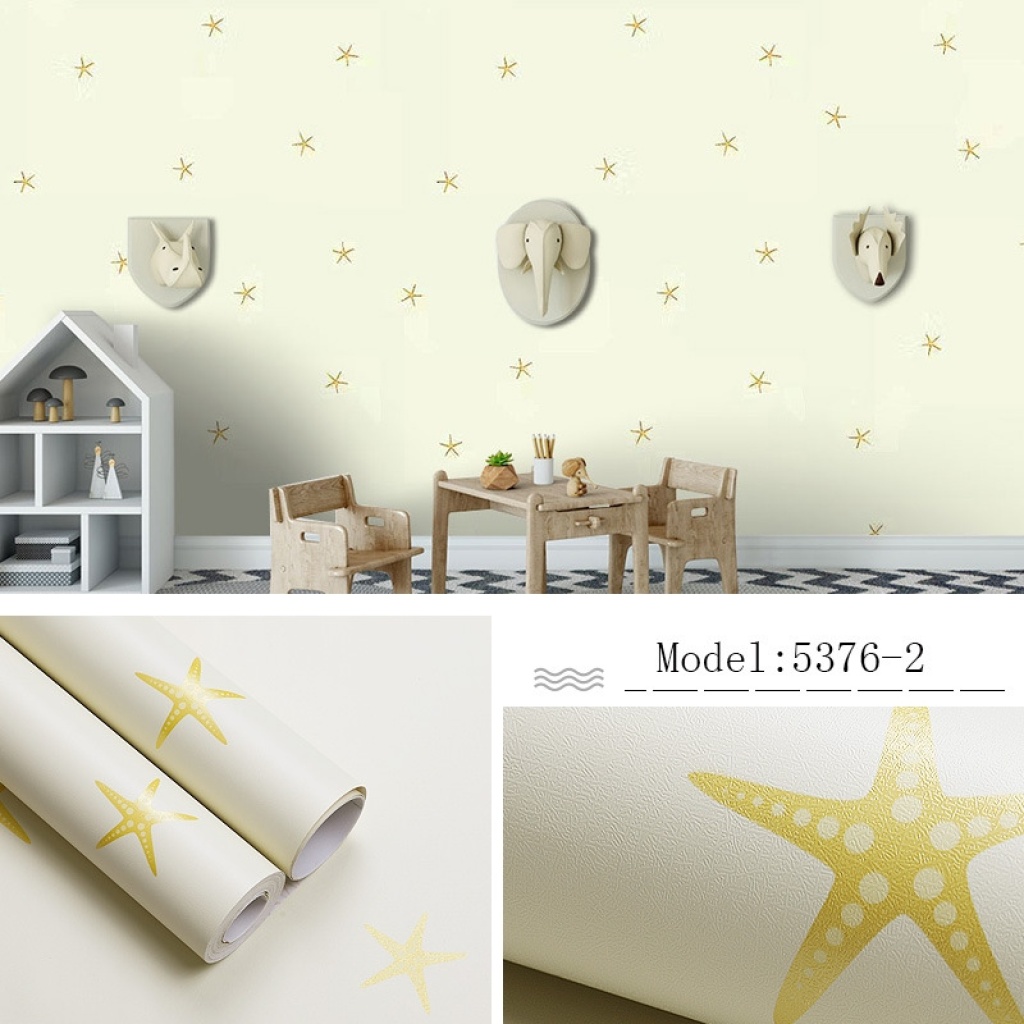 Mengruiya Wallpaper Self-Adhesive Wallpaper Thickened PVC Waterproof Stickers Children Cartoon Bedroom Background Wall Sticker Manufacturer Mengruiya Wallpaper Self-Adhesive Wallpaper Thickened PVC Waterproof Stickers Children Cartoon Bedroom Background Wall Sticker Manufacturer