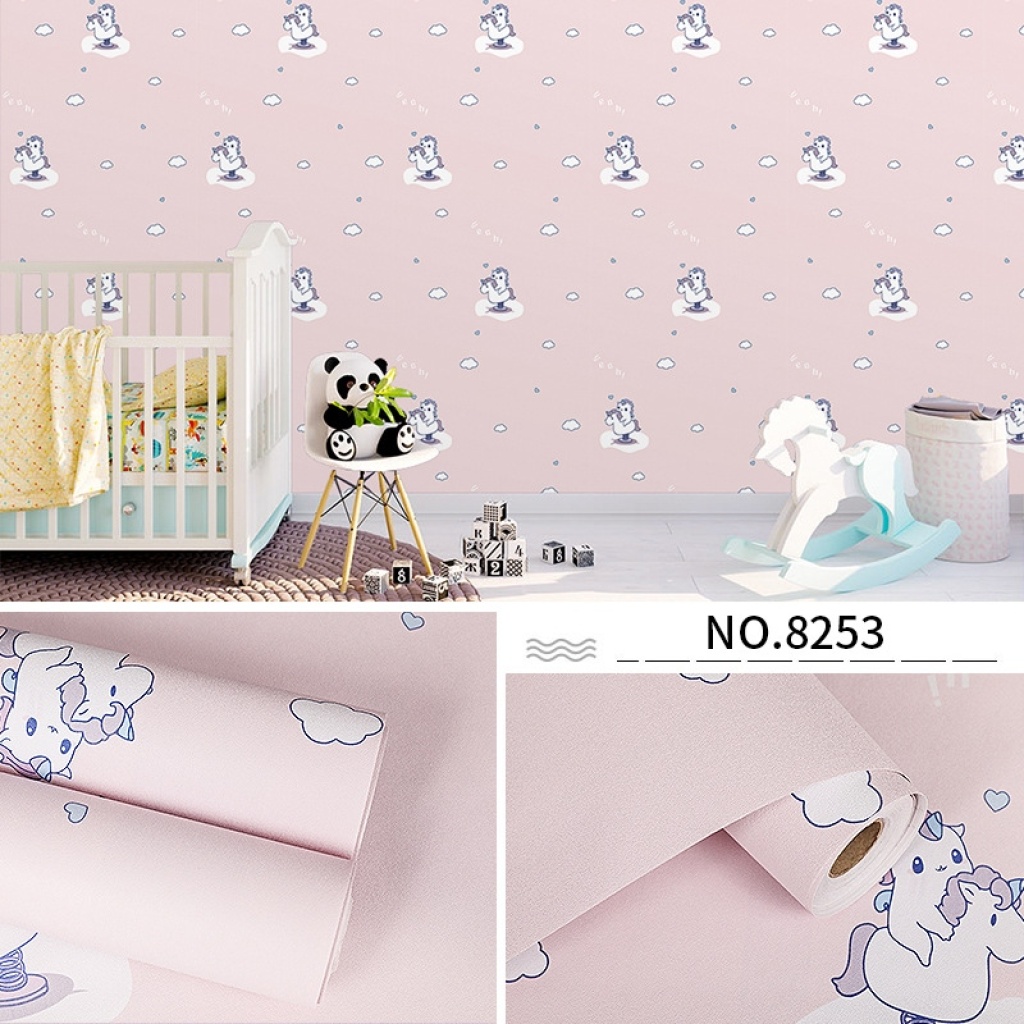 Mengruiya Wallpaper Self-Adhesive Wallpaper Thickened PVC Waterproof Stickers Children Cartoon Bedroom Background Wall Sticker Manufacturer Mengruiya Wallpaper Self-Adhesive Wallpaper Thickened PVC Waterproof Stickers Children Cartoon Bedroom Background Wall Sticker Manufacturer