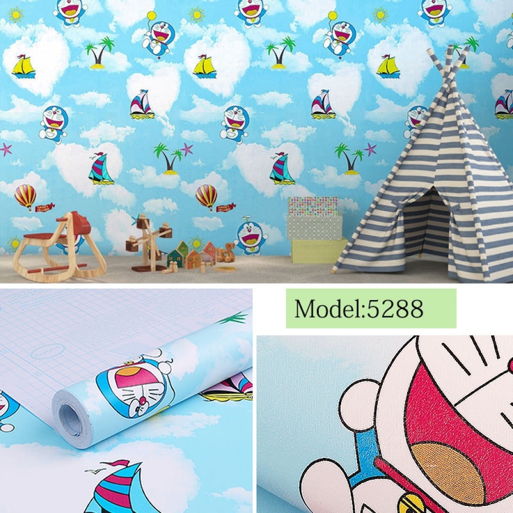 Mengruiya Wallpaper Self-Adhesive Wallpaper Thickened PVC Waterproof Stickers Children Cartoon Bedroom Background Wall Sticker Manufacturer Mengruiya Wallpaper Self-Adhesive Wallpaper Thickened PVC Waterproof Stickers Children Cartoon Bedroom Background Wall Sticker Manufacturer