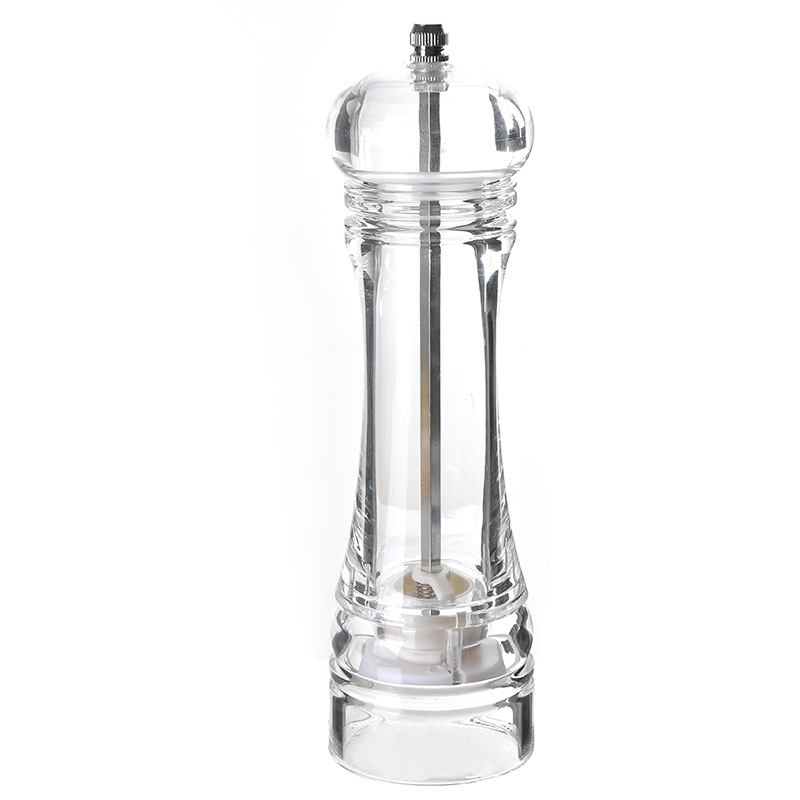Acrylic Ceramic Kitchen Grinder Pepper Spice Mill Bottle Spice Jar Mill Bottle Kitchen Gadget