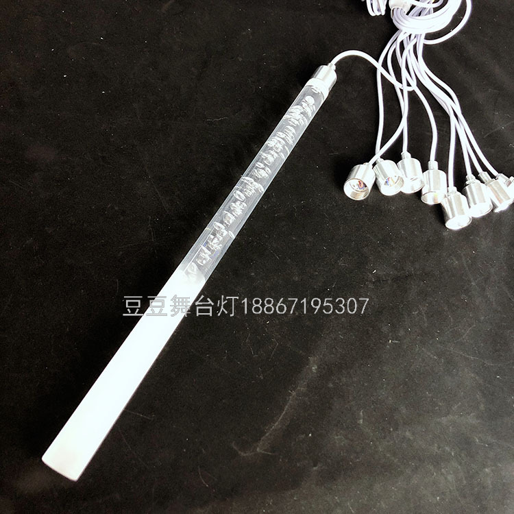 Wedding Acrylic Chandelier Hotel Wedding Auditorium Stage Top Layout Decoration Props