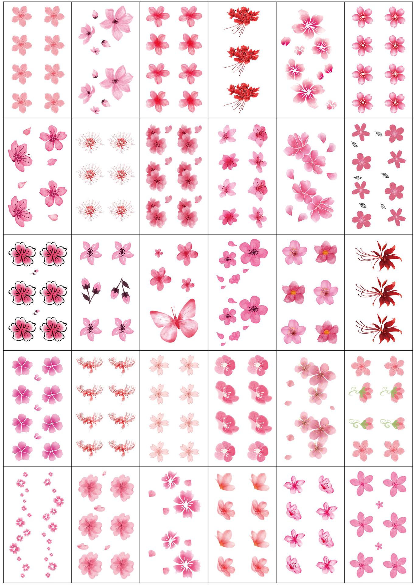 Wholesale Fresh Tattoo Sticker Korean Tattoo Flower Eyebrow Butterfly English Cartoon XINGX Tattoo Stickers Custom Wholesale Fresh Tattoo Sticker Korean Tattoo Flower Eyebrow Butterfly English Cartoon XINGX Tattoo Stickers Custom