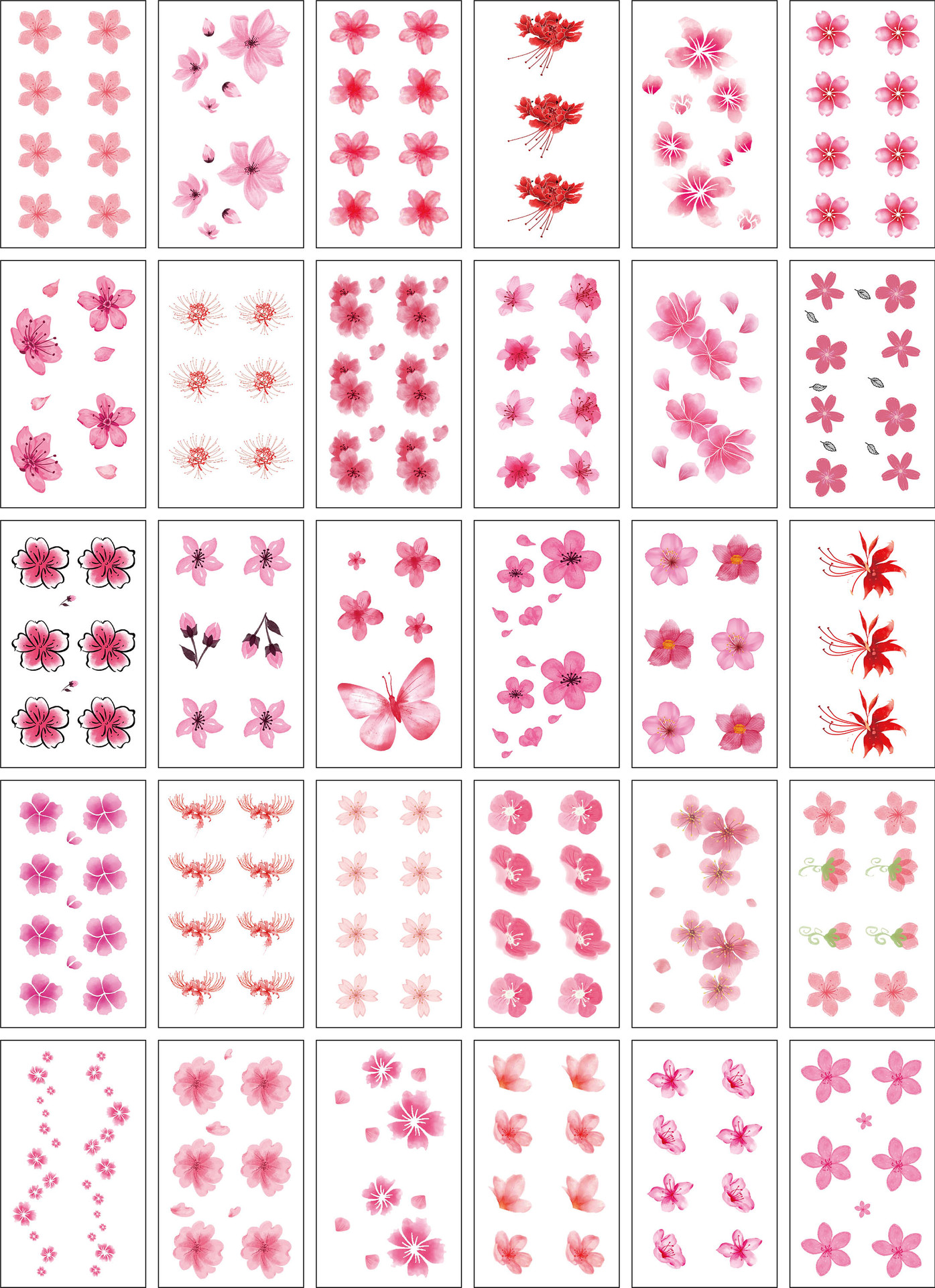Wholesale Fresh Tattoo Sticker Korean Tattoo Flower Eyebrow Butterfly English Cartoon XINGX Tattoo Stickers Custom Wholesale Fresh Tattoo Sticker Korean Tattoo Flower Eyebrow Butterfly English Cartoon XINGX Tattoo Stickers Custom