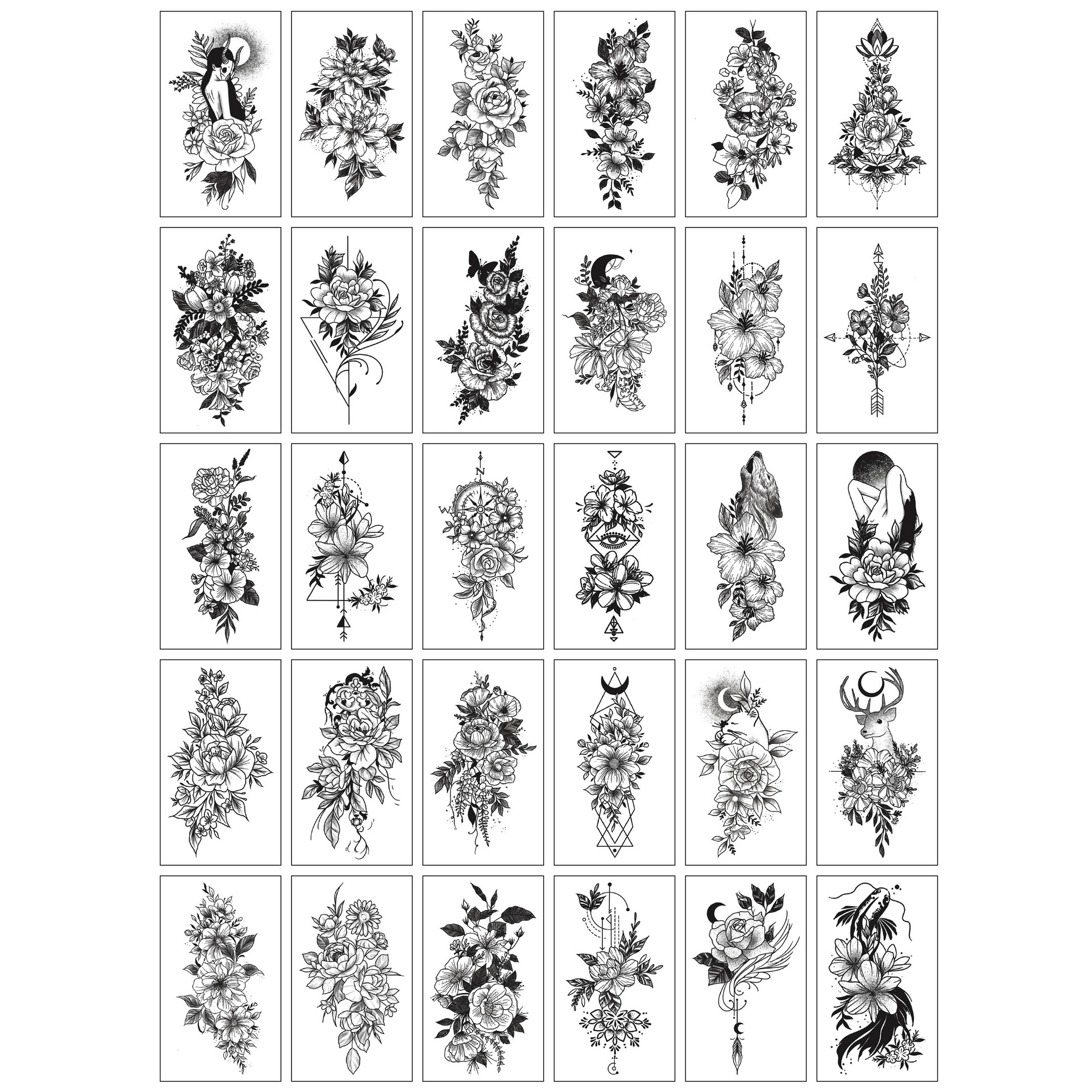 Wholesale Fresh Tattoo Sticker Korean Tattoo Flower Eyebrow Butterfly English Cartoon XINGX Tattoo Stickers Custom Wholesale Fresh Tattoo Sticker Korean Tattoo Flower Eyebrow Butterfly English Cartoon XINGX Tattoo Stickers Custom