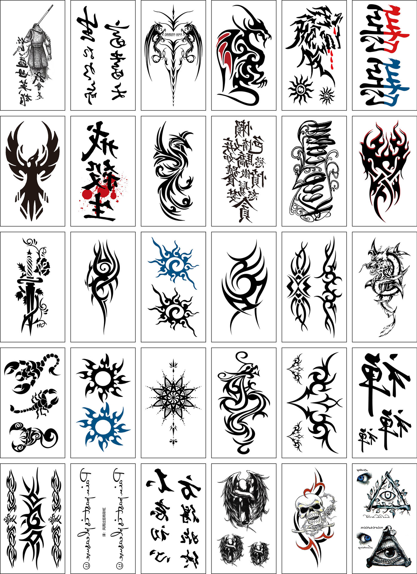 Wholesale Fresh Tattoo Sticker Korean Tattoo Flower Eyebrow Butterfly English Cartoon XINGX Tattoo Stickers Custom Wholesale Fresh Tattoo Sticker Korean Tattoo Flower Eyebrow Butterfly English Cartoon XINGX Tattoo Stickers Custom