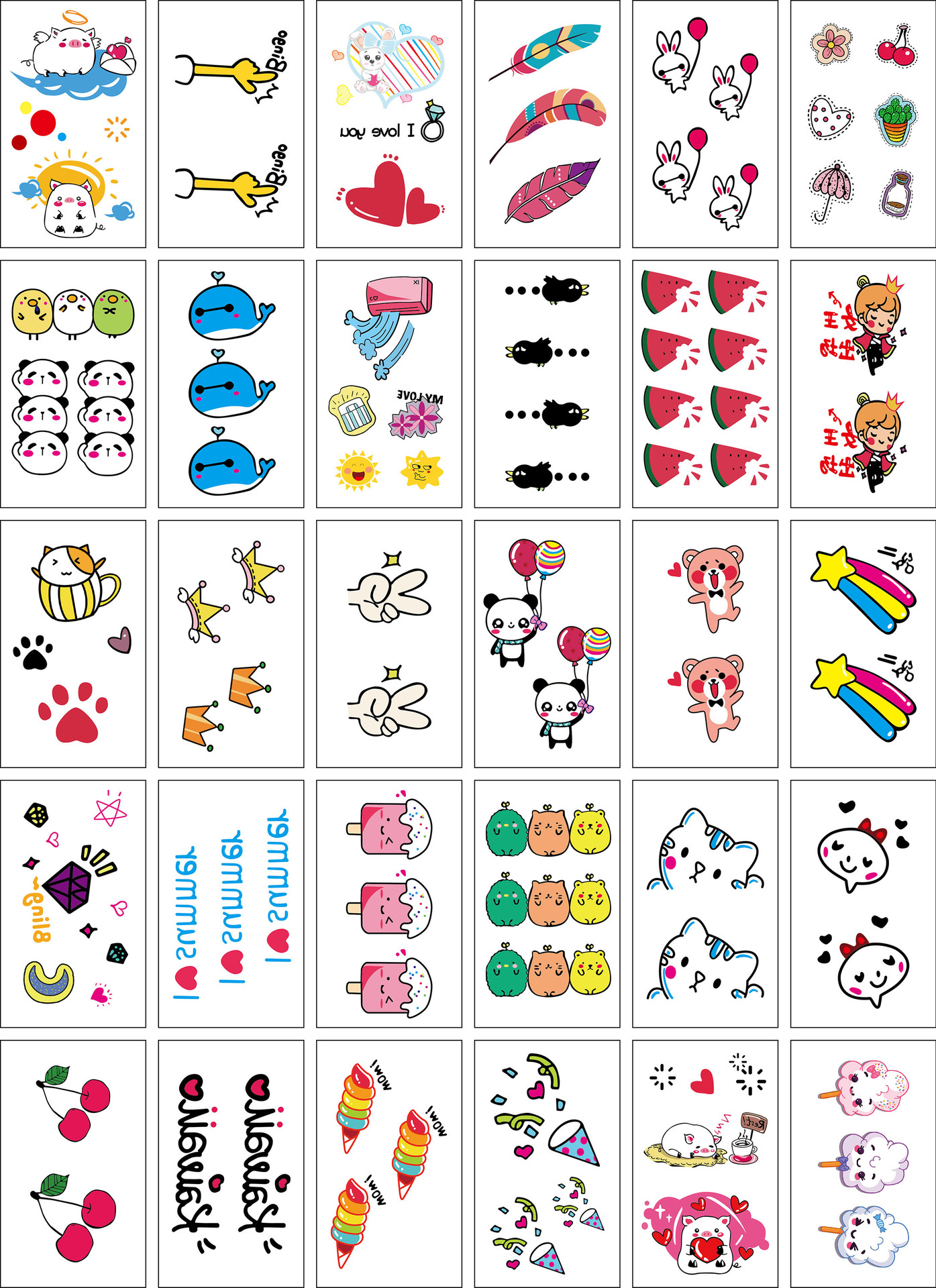 Wholesale Fresh Tattoo Sticker Korean Tattoo Flower Eyebrow Butterfly English Cartoon XINGX Tattoo Stickers Custom Wholesale Fresh Tattoo Sticker Korean Tattoo Flower Eyebrow Butterfly English Cartoon XINGX Tattoo Stickers Custom