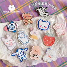 Korean Ins Style Cute Cartoon Sweet Bear Notebook DIY Sealing Paste Mobile Phone Notebook Water Cup Decorative Sticker Korean Ins Style Cute Cartoon Sweet Bear Notebook DIY Sealing Paste Mobile Phone Notebook Water Cup Decorative Sticker