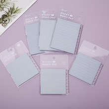 SOTI Time Creative Sticky Note PET Message Sticker Morandi Fresh Note Paper Semi-Transparent Nth Stickers Wholesale