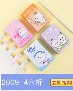 Creative 40% off Sticky Notes Cartoon Cat Student Message Memo Note Sticker Notepad Paper Note