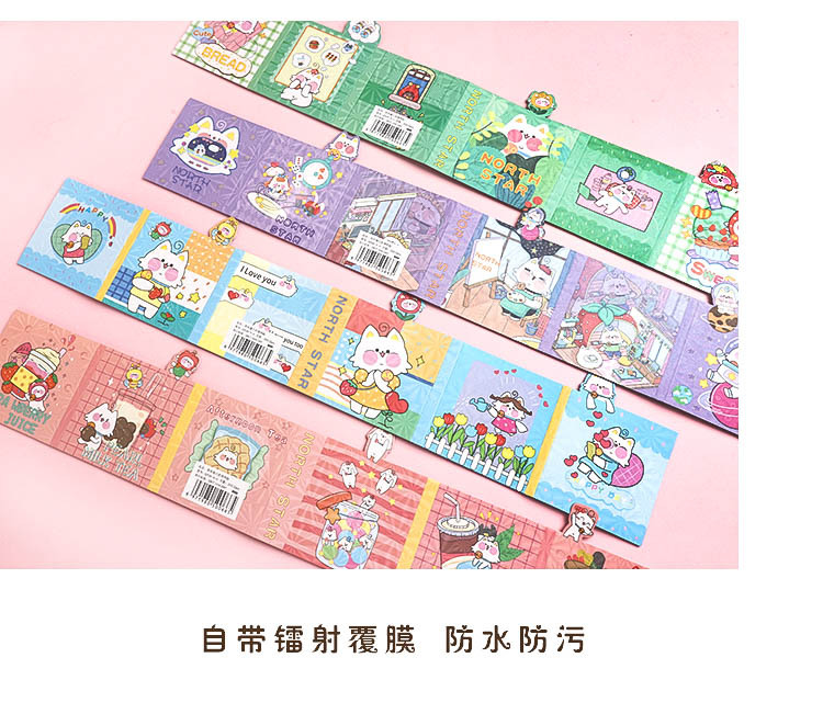 Creative 40% off Sticky Notes Cartoon Cat Student Message Memo Note Sticker Notepad Paper Note