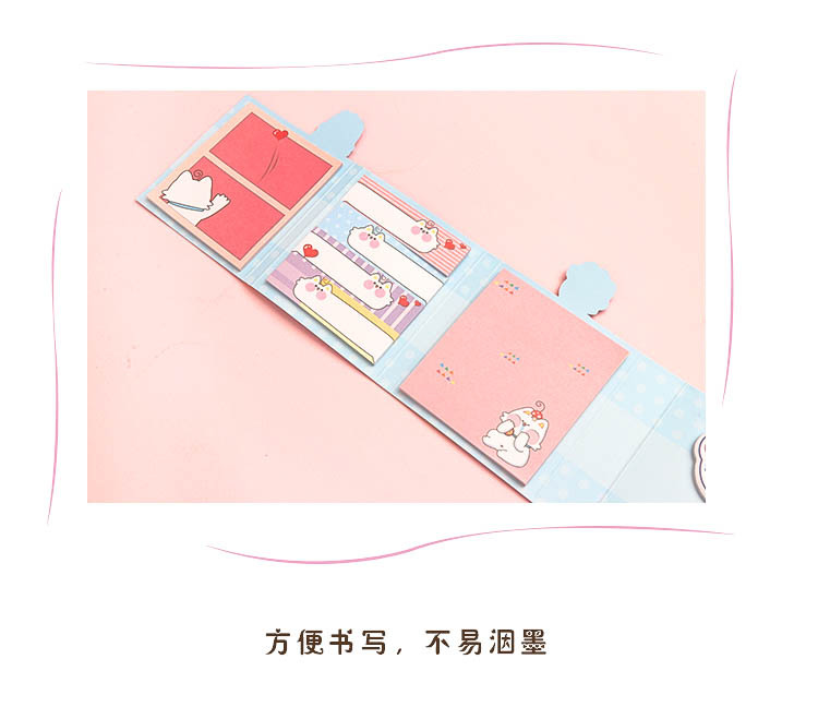Creative 40% off Sticky Notes Cartoon Cat Student Message Memo Note Sticker Notepad Paper Note