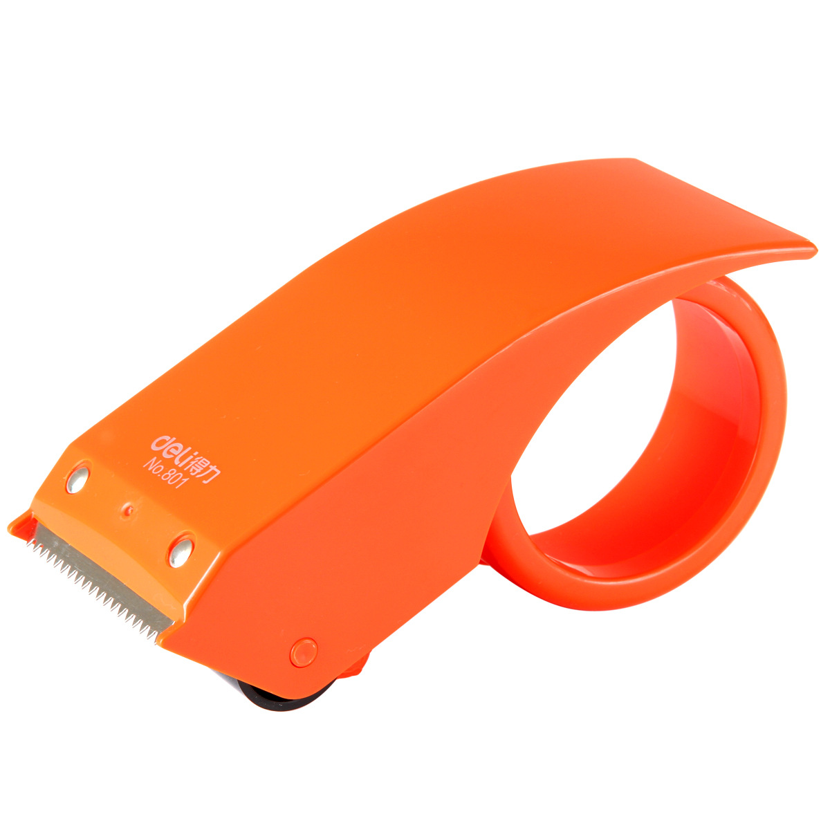 Deli 801 Box Sealer 4.8cm Transparent Tape Cutter Tape Machine Express Packaging Gadgets Cutting Tape Base