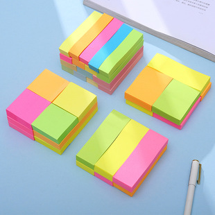 Shengshu Factory Direct Sales 100 Pages Self-Adhesive Tearable Paper Sticker Wholesale Multi-Color Simple Sticky Note Shengshu Factory Direct Sales 100 Pages Self-Adhesive Tearable Paper Sticker Wholesale Multi-Color Simple Sticky Note