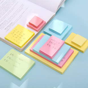 Shengshu Factory Direct Sales 100 Pages Self-Adhesive Tearable Paper Sticker Wholesale Multi-Color Simple Sticky Note Shengshu Factory Direct Sales 100 Pages Self-Adhesive Tearable Paper Sticker Wholesale Multi-Color Simple Sticky Note