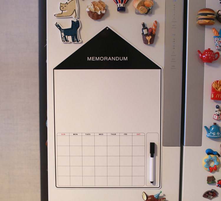 [Customization] Magnetic Refrigerator Sticker and Magnet Sticker Decorative Nordic Ins Whiteboard Message Board Magnet Note Note