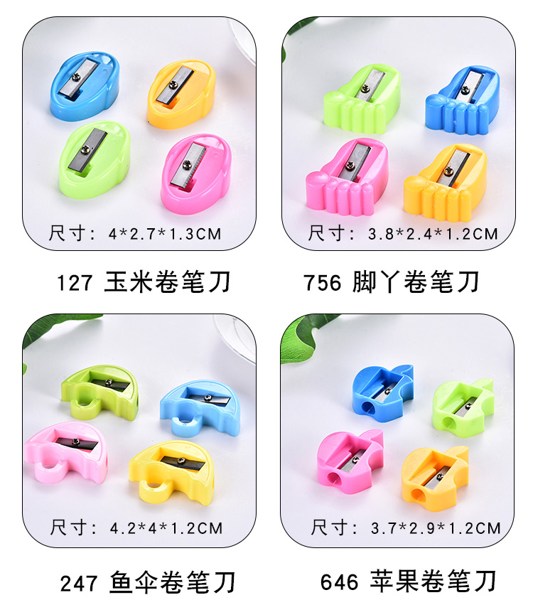 Student penguin pencil sharpener Creative simple cartoon series pencil sharpener children manual stationery Student penguin pencil sharpener Creative simple cartoon series pencil sharpener children manual stationery