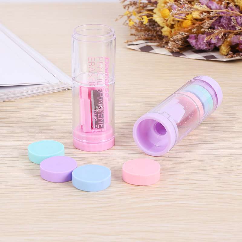Pencil sharpener eraser combination of two combined public funds pen shaver wholesale Pencil sharpener eraser combination of two combined public funds pen shaver wholesale