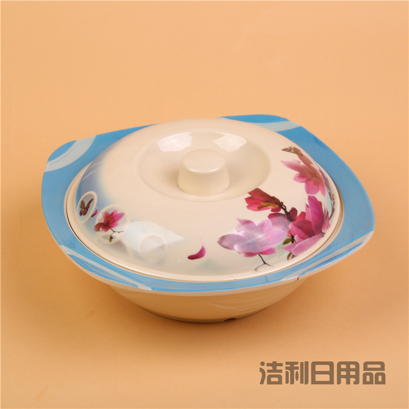 Soup tableware with cover soup bowl soup pot soup pot large bowl large dish bowl