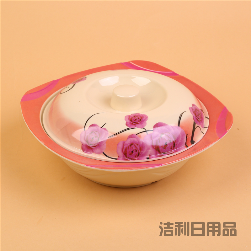 Soup tableware with cover soup bowl soup pot soup pot large bowl large dish bowl