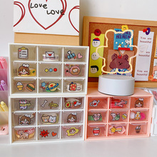 Cute Cartoon Good-looking Sticky Notes Girl Heart Student Stick Label Soft and Adorable Bear Portable Message Note Sticker