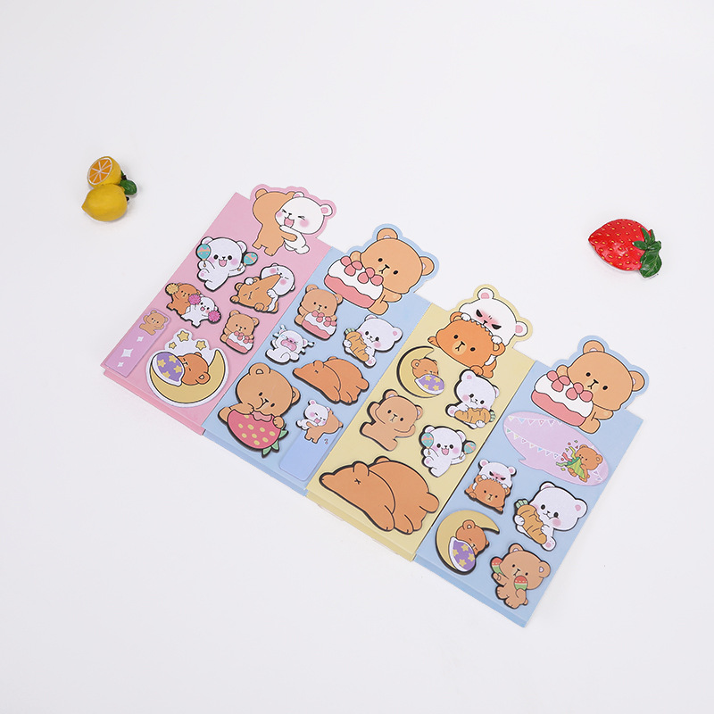 New Creative Cartoon Note Can Be Torn Office Student Sticky Book Note Sticker Note Desktop Sticky Notes Customization