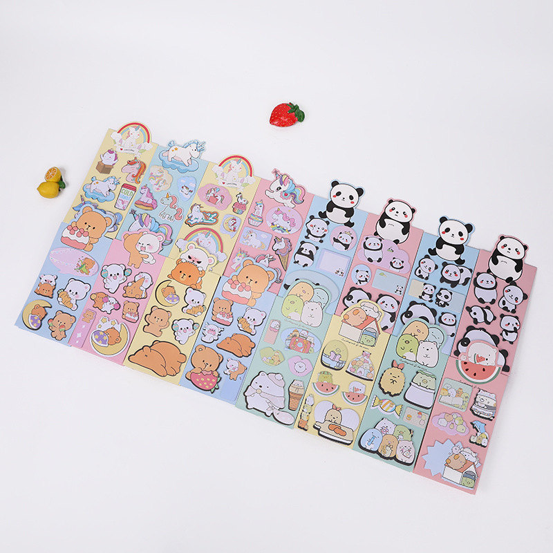 New Creative Cartoon Note Can Be Torn Office Student Sticky Book Note Sticker Note Desktop Sticky Notes Customization