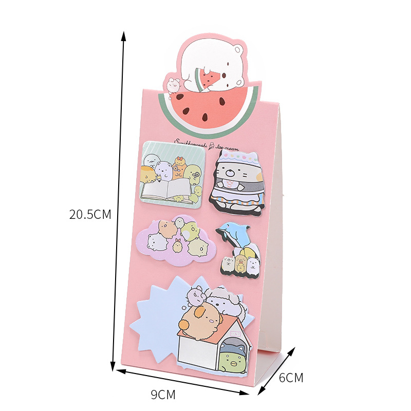 New Creative Cartoon Note Can Be Torn Office Student Sticky Book Note Sticker Note Desktop Sticky Notes Customization