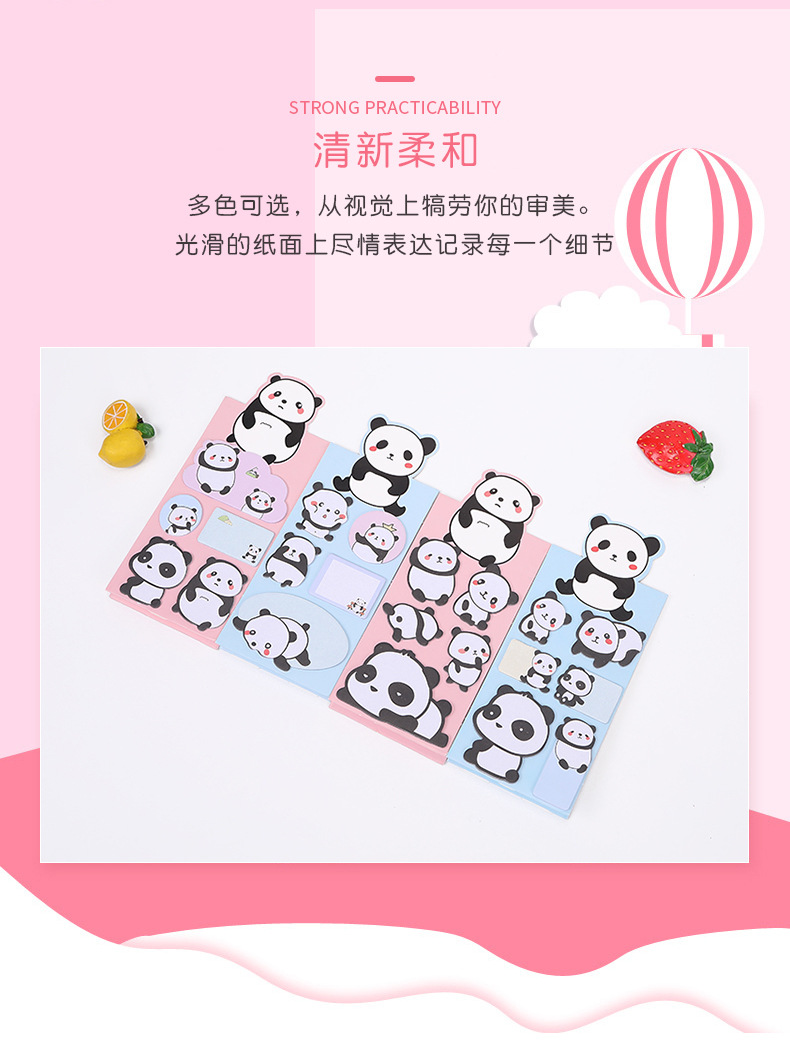 New Creative Cartoon Note Can Be Torn Office Student Sticky Book Note Sticker Note Desktop Sticky Notes Customization