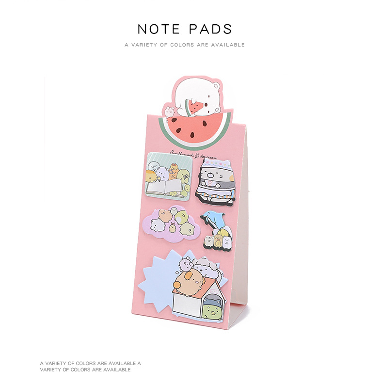 New Creative Cartoon Note Can Be Torn Office Student Sticky Book Note Sticker Note Desktop Sticky Notes Customization