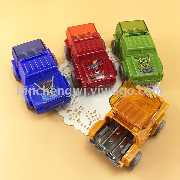 Car pencil sharpener SUV  car pencil sharpener sharpener double hole sharpener student sharpener stationery wholesale