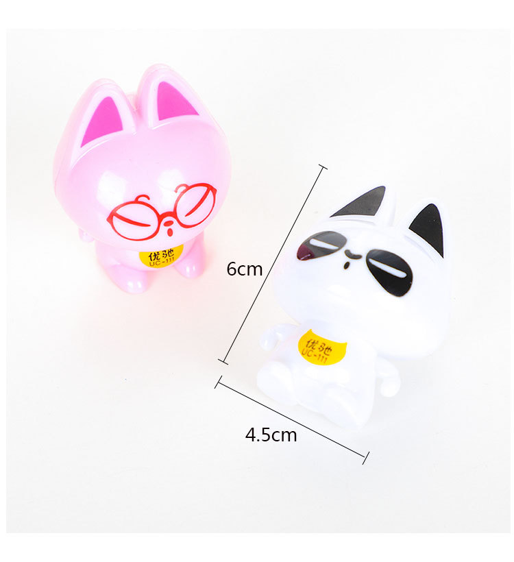 U-chi 111 Cartoon Sharpener Mini Shape Pencil Sharpener Student Stationery pencil Sharpener single-hole Manual U-chi 111 Cartoon Sharpener Mini Shape Pencil Sharpener Student Stationery pencil Sharpener single-hole Manual