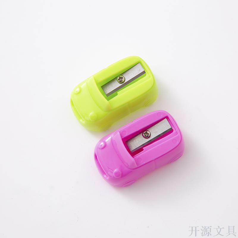 Stationery set color cartoon car pencil sharpener set Stationery set color cartoon car pencil sharpener set