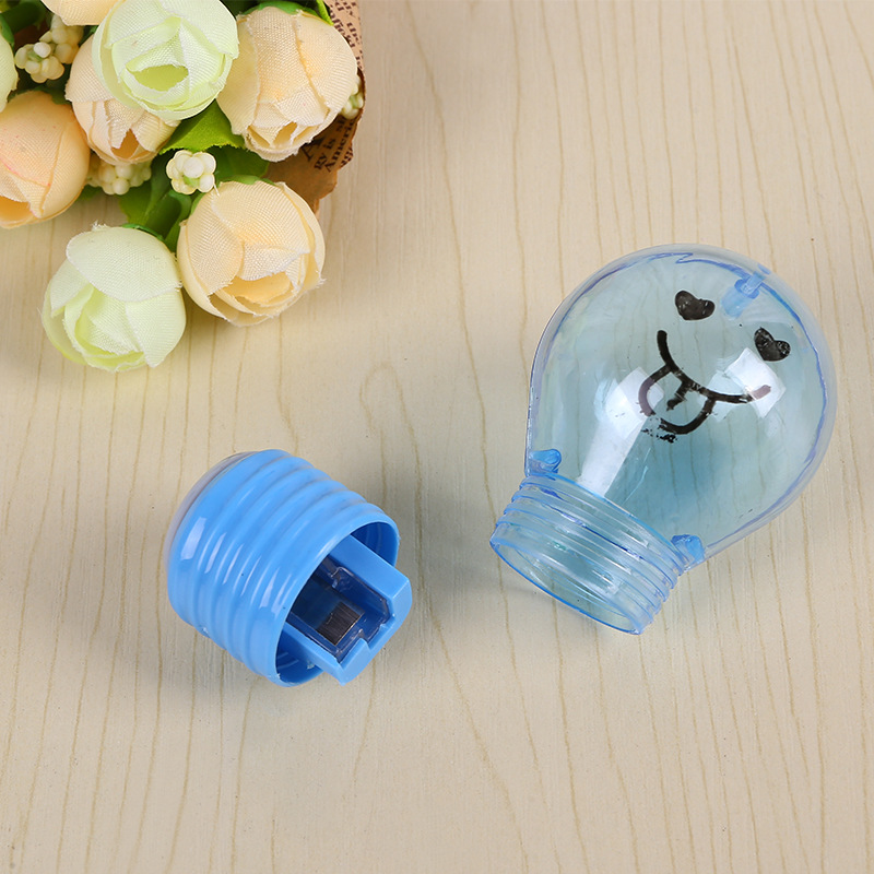 Cartoon small light bulb pencil sharpener creative pencil sharpener pen shaver wholesale Cartoon small light bulb pencil sharpener creative pencil sharpener pen shaver wholesale