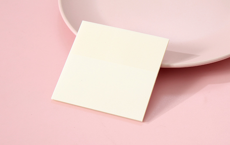 Transparent Student Notes Sticky Note Tearable Simple Note Paper Ins Post-It Notes Note Sticker Notepaper Wholesale
