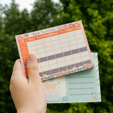 Transparent Student Notes Sticky Note Tearable Simple Note Paper Ins Post-It Notes Note Sticker Notepaper Wholesale